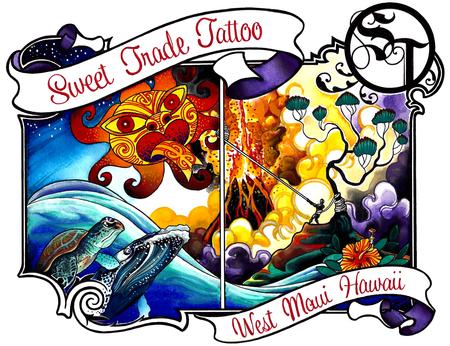 Tattoos - The Story of Maui - 96024